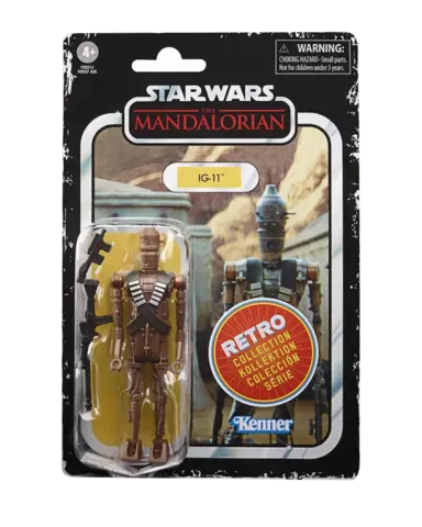 Figura Star Wars The Mandalorian Ig-11 Coleccion Retro