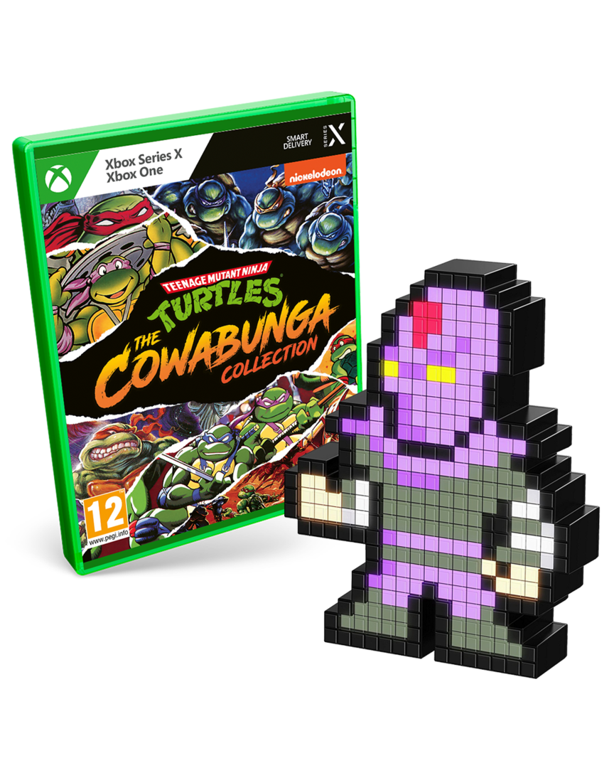 Teenage Mutant Ninja Turtles: The Cowabunga Collection + Pixel Pals Foot Soldier