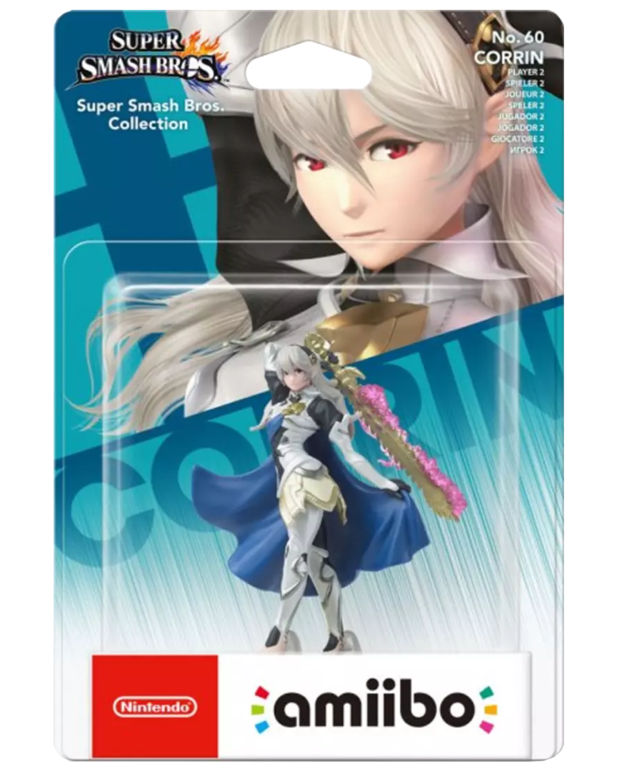 Figura amiibo corrin player 2 (serie super smash bros.)