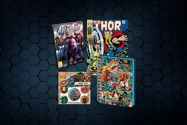 Pack Marvel's Avengers + Lienzo Thor