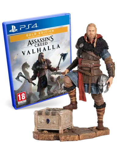 Comprar Assassin's Creed Valhalla Edición Gold + Figura Eivor Matalobos PS4 Gold + Figura Eivor