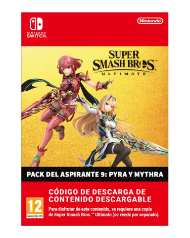 Comprar Super Smash Bros. Ultimate - Pack del Aspirante 9: Pyra & Mythra Nintendo eShop Switch