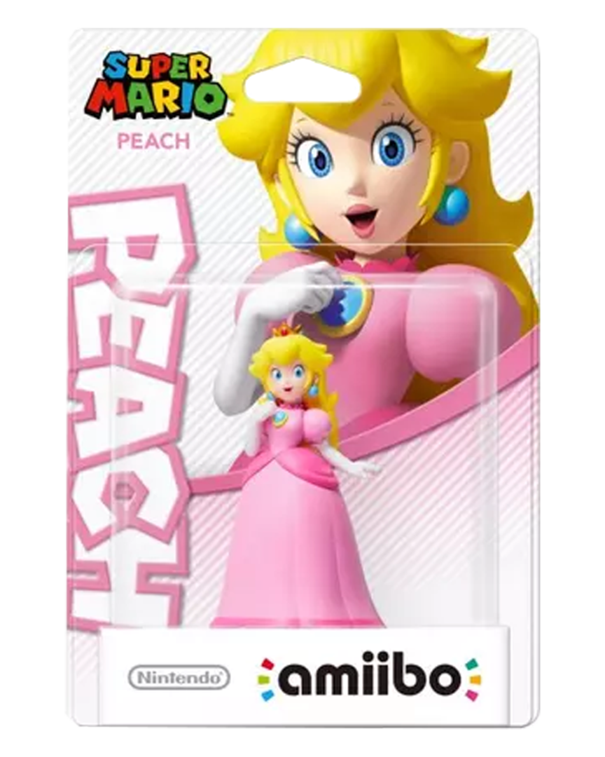 Figura amiibo peach (serie super mario)