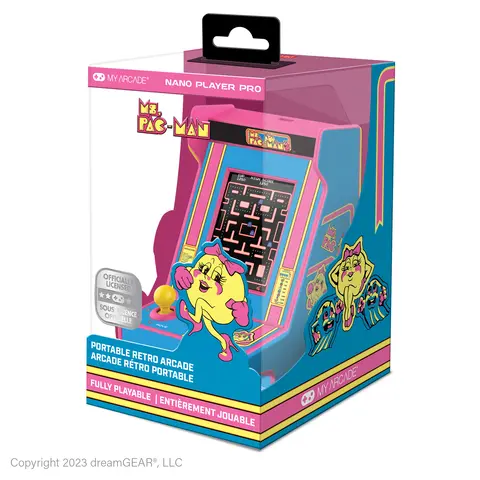Comprar Consola Nano Player Miss Pac Man My Arcade  