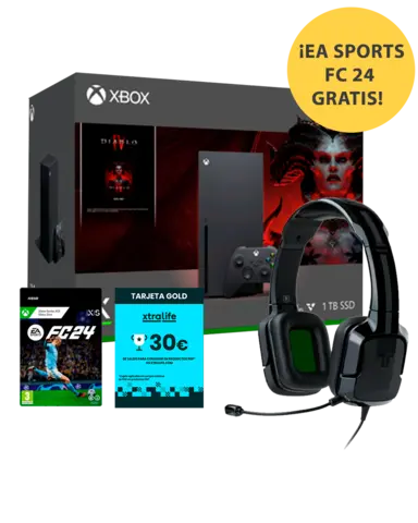 Comprar Xbox Series X Diablo IV Starter Pack EA Sports FC 24 (Descarga Digital) Xbox Series Diablo IV Starter Pack