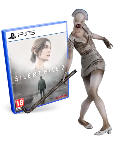 Silent Hill 2 + Figura Bubble Head Nurse Silent Hill 2 17 cm