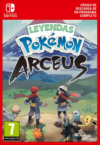 Comprar Pokémon Legends: Arceus - Switch, Estándar | Digital, Nintendo eShop