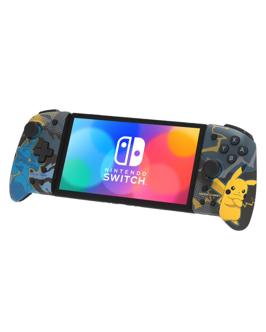 Mando Hori Split Pad Pro Edición Pikachu Y Lucario