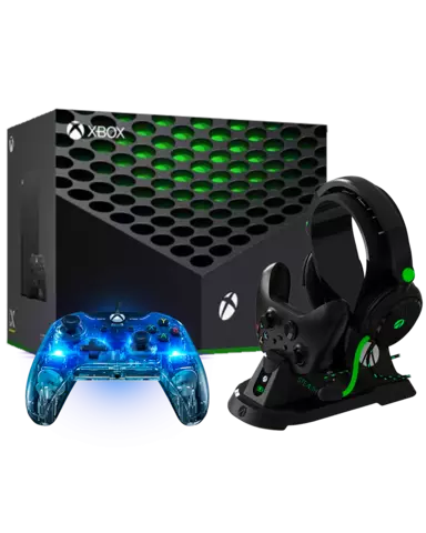 Comprar Xbox Series X + Mando Afterglow Prismatic con Licencia Oficial + Ultimate Gaming Station - Xbox Series