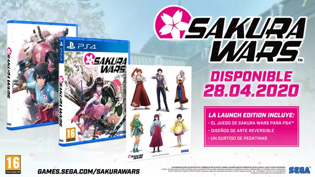 Comprar Sakura Wars Launch Edition PS4 Day One