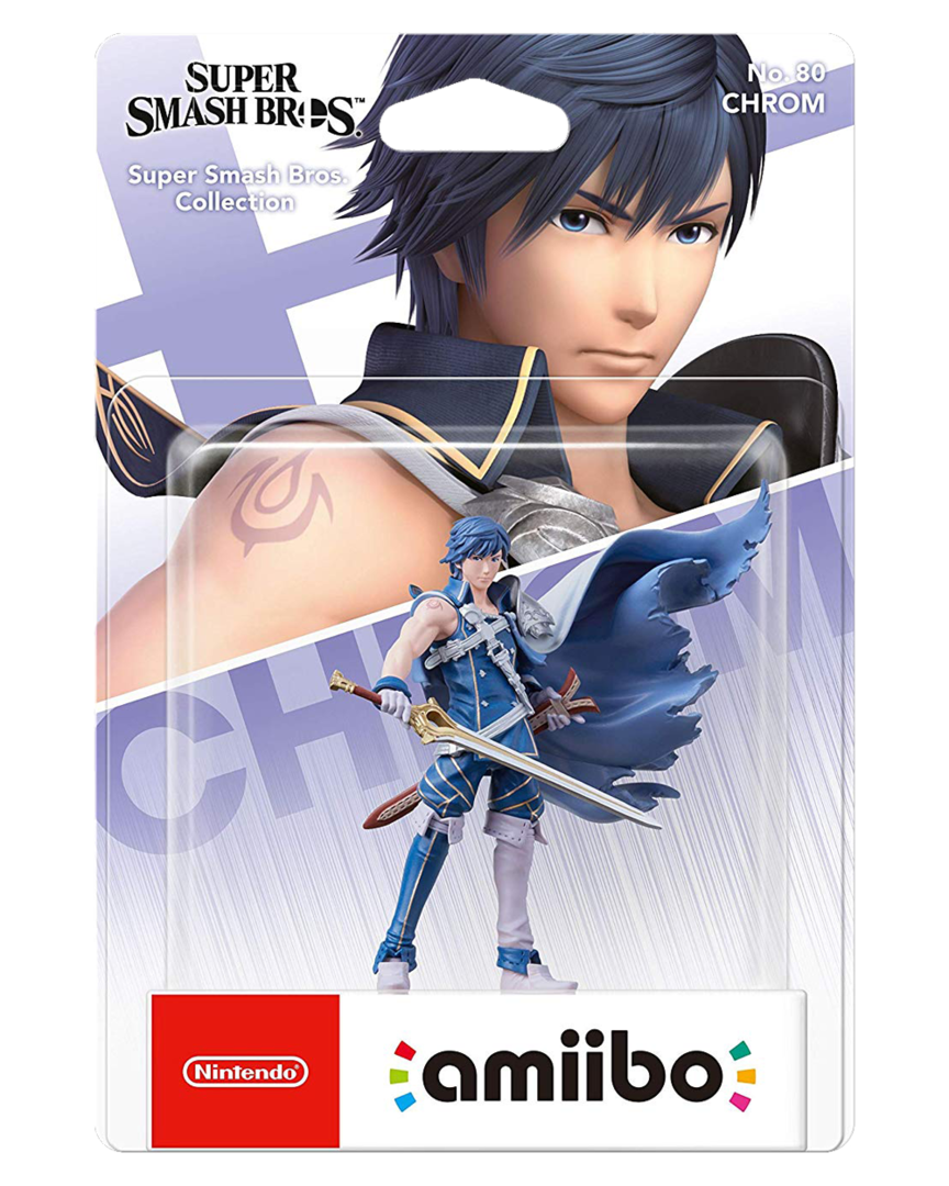 Figura amiibo chrom (serie ssb)