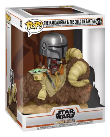 Comprar Figura POP! Mandalorian y Baby Yoda en Batha Star Wars: The Mandalorian Figuras de Videojuegos
