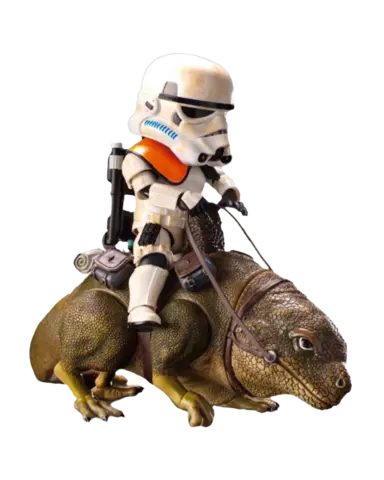 Comprar Figura Egg Attack Star Wars Episodio Iv Dewback Y Sandtrooper Imperial Figuras de Videojuegos
