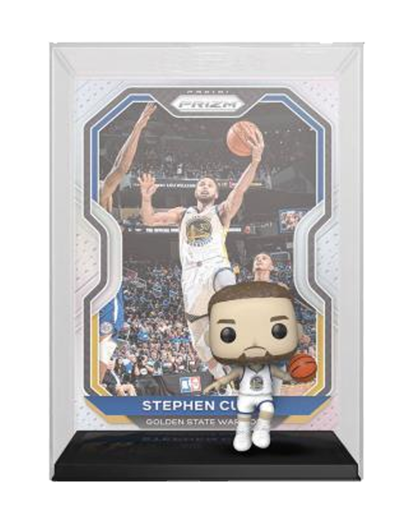 Figura pop! + carta stephen curry nba 9 cm