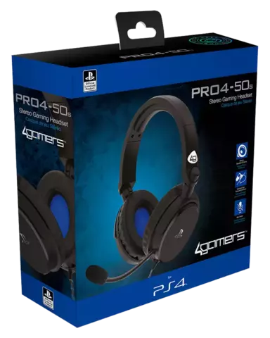 Comprar Auriculares Gaming Stereo PRO 4-50S Negro PS4