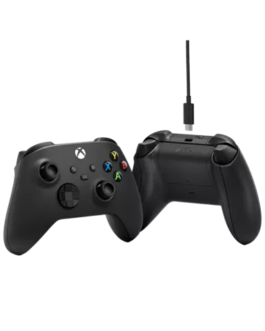 Comprar Mando Inalámbrico Carbon Black + Cable USB-C + Taza Oficial Xbox Xbox Series