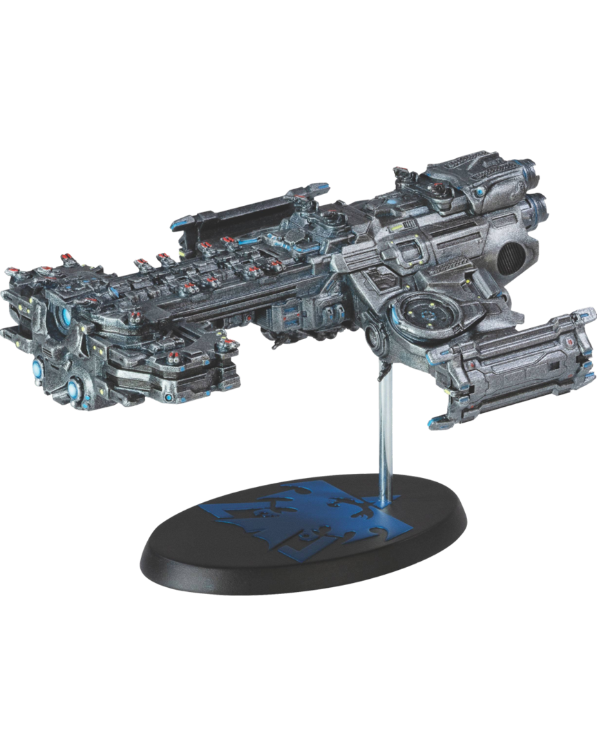 Réplica terran battlecruiser ship starcraft