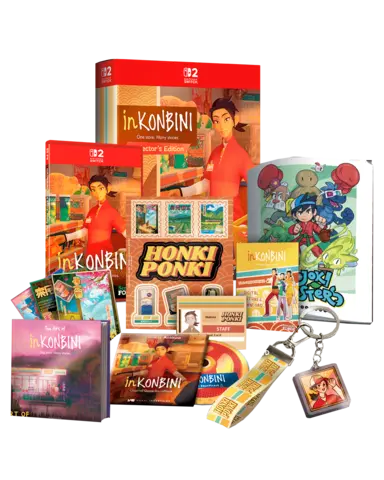 Carátula de inKONBINI: One Store. Many Stories Edición Coleccionista para Switch 2 (edición PAL España)