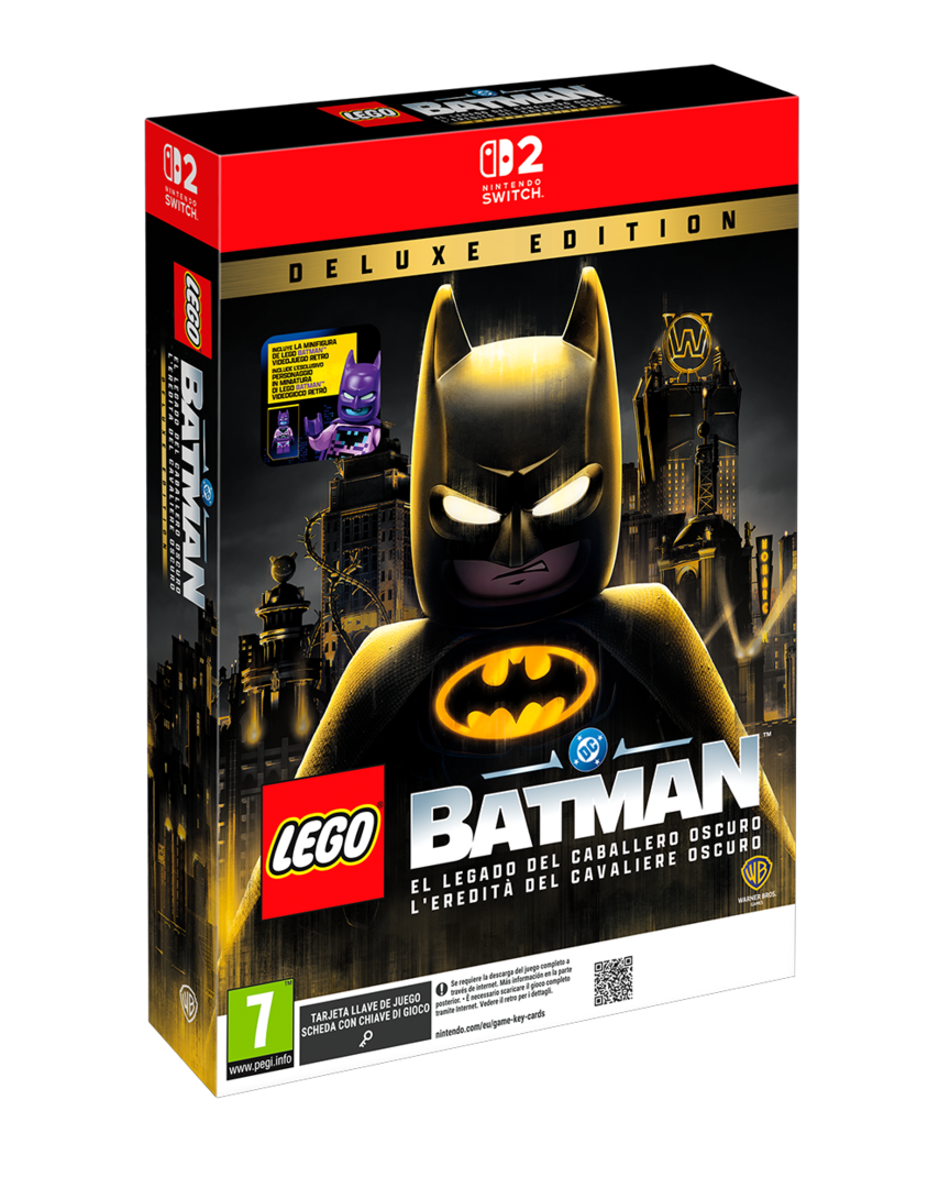 Lego batman: el legado del caballero oscuro deluxe edition - gkc