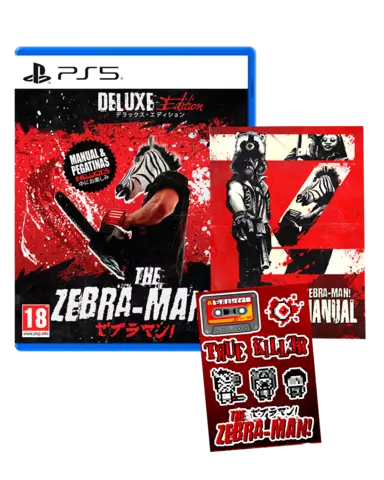 Carátula de The Zebra Man Edición Deluxe para PS5 (edición PAL España)