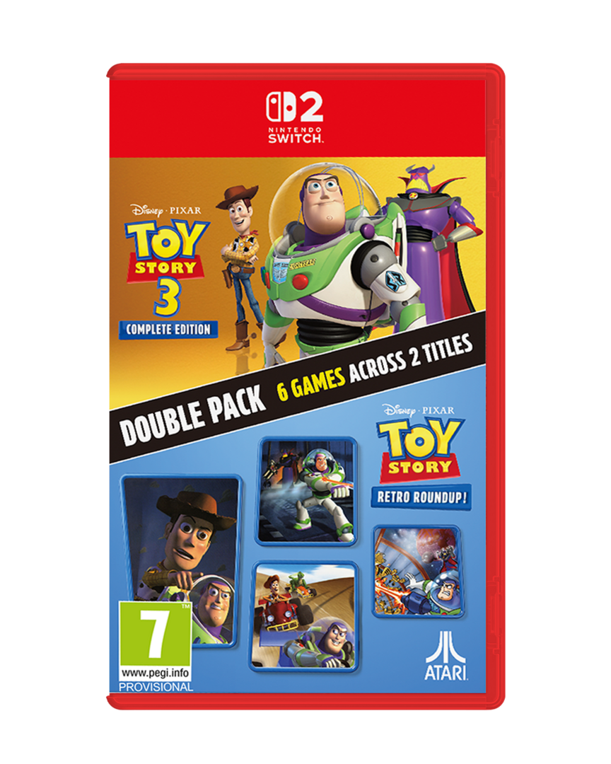 Toy story: retro roundup! + toy story 3 complete edition double pack