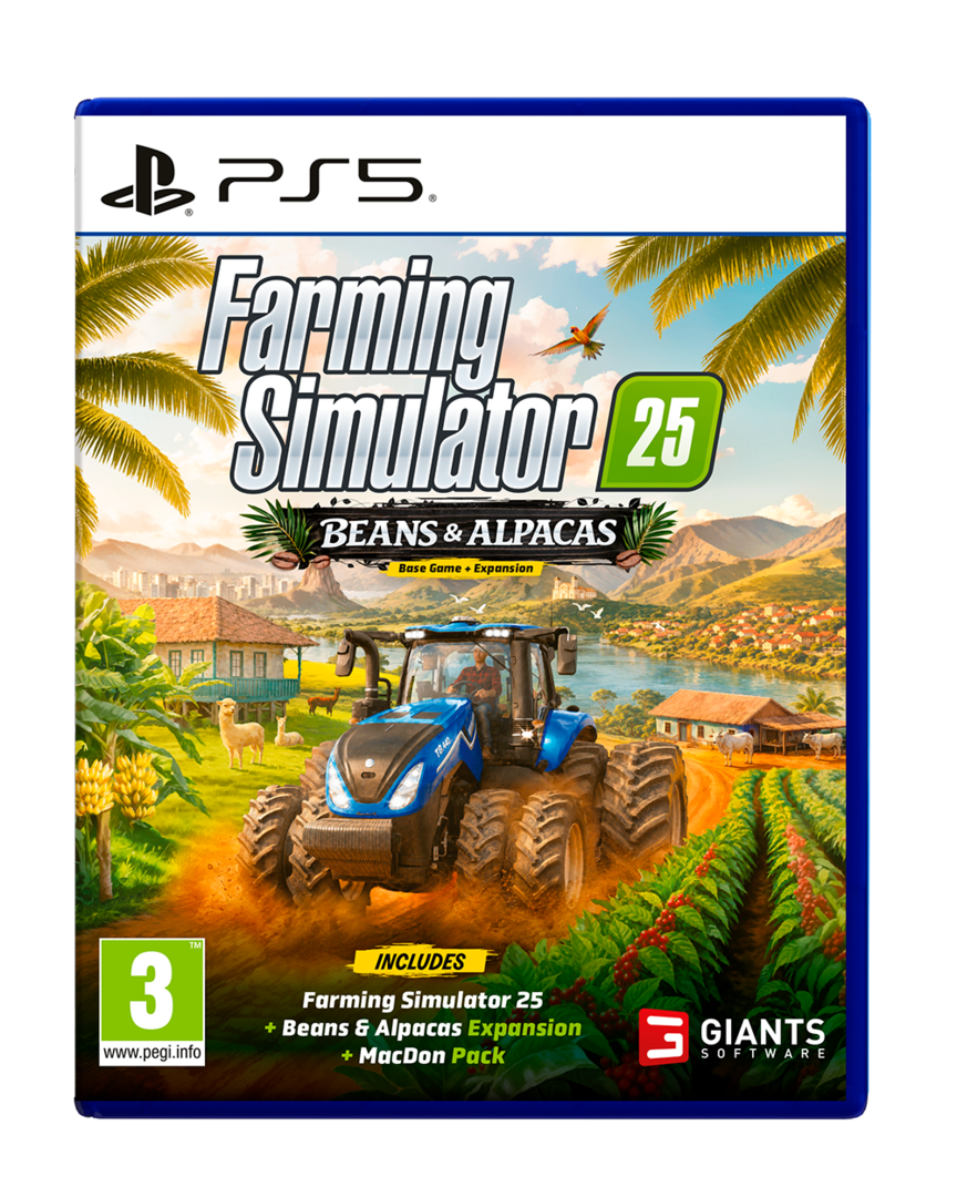 Farming simulator 25: beans & alpacas edition