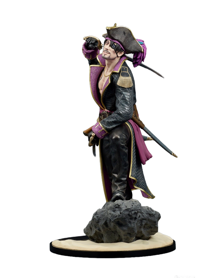 Figura goro majima like a dragon: pirate yakuza in hawaii captain majima ver. digsta digism