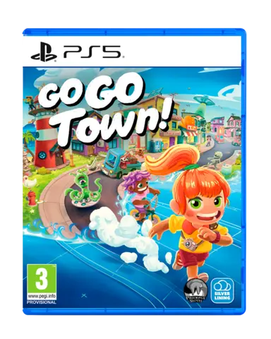 Carátula de Go-Go Town! para PS5 (edición PAL España)