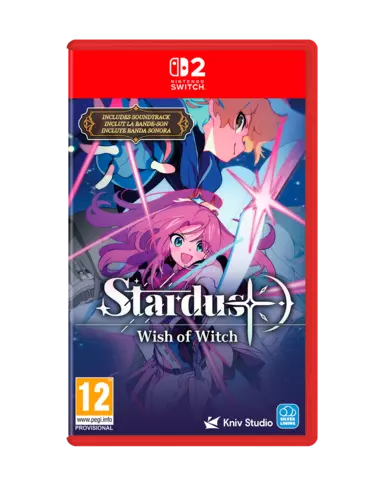 Carátula de Stardust: Wish of Witch para Switch 2 (edición PAL España)