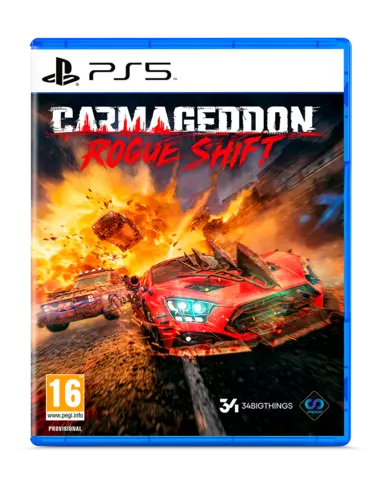 Carátula de Carmageddon: Rogue Shift para PS5 (edición PAL España)