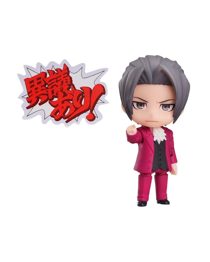 Figura miles edgeworth ace attorney nendoroid