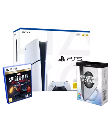 Consola PS5 Chassis E + Spider-Man: Miles Morales Ultimate Edition
