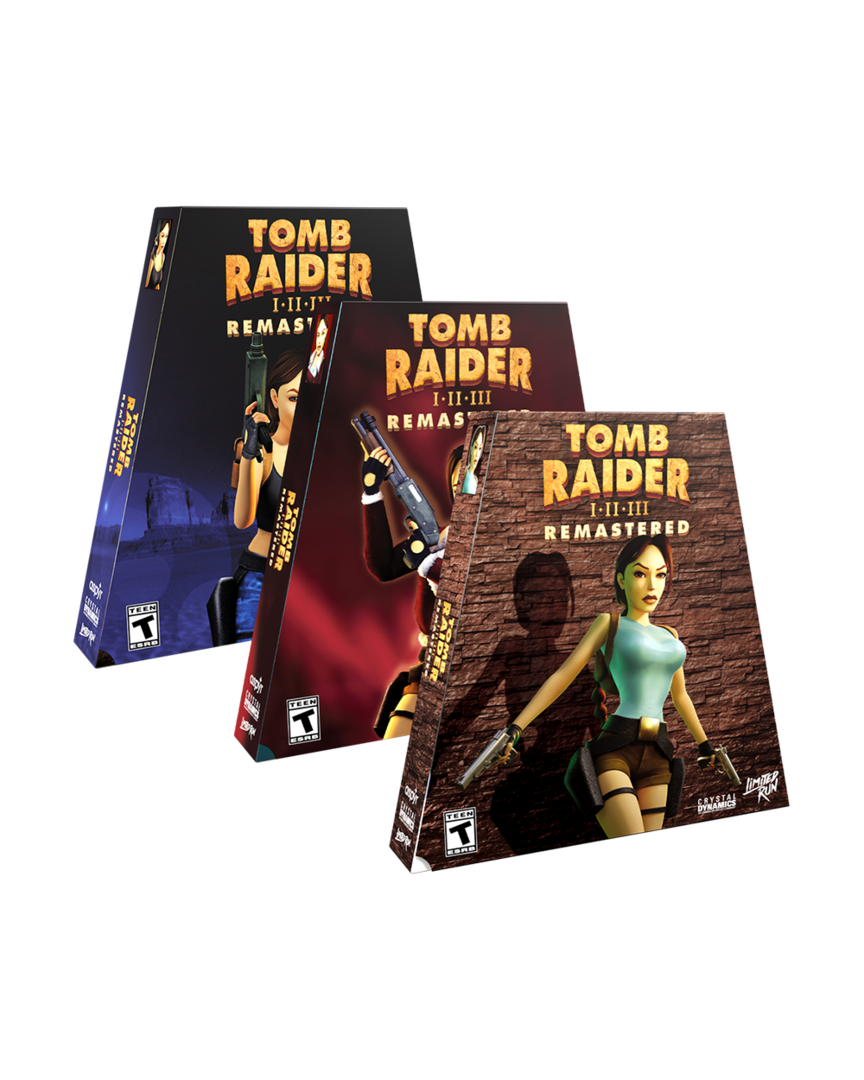 Tomb raider i-iii remastered convention exclusive (limited run) - usa