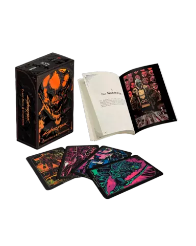 Baraja de Naipes, Mazo de Tarot y Guía Cyberpunk 2077 Dark Horse