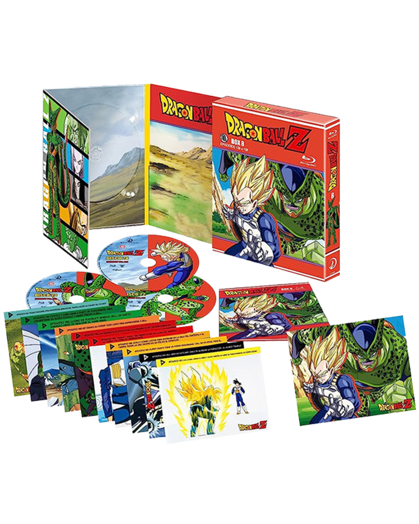 Dragon ball z box 8 (episodios 139 a 159) edición bluray