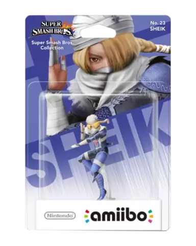 Reservar Figura Amiibo Sheik (Serie Super Smash Bros.) - 