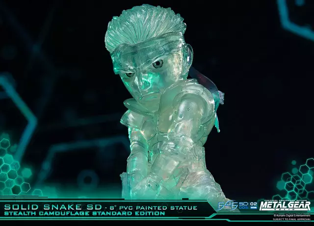 Comprar Figura Solid Snake Metal Gear Solid Stealth Camouflage 20cm Figuras de Videojuegos Estándar screen 6