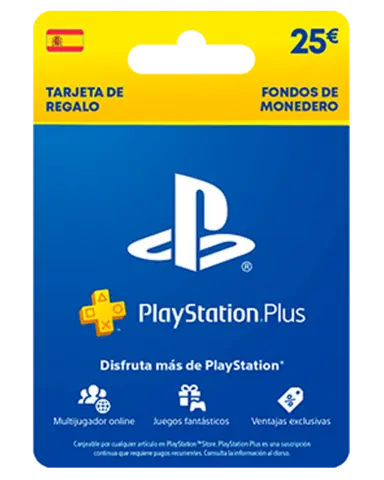 Tarjeta Sony Playstation Live Card Plus 25€