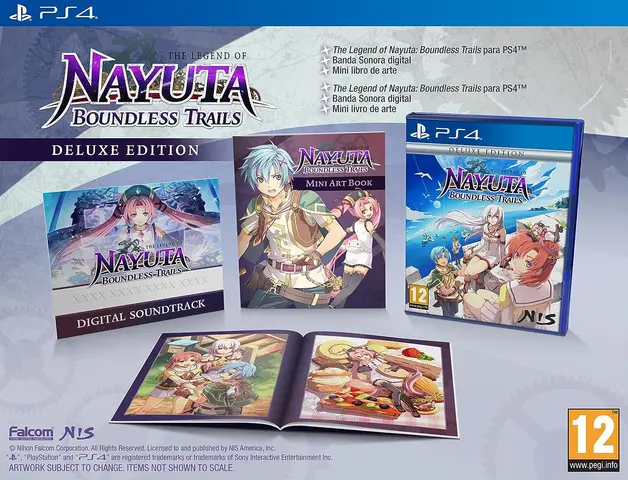 Comprar The Legend of Nayuta: Boundless Trails Edición Deluxe PS4 Deluxe