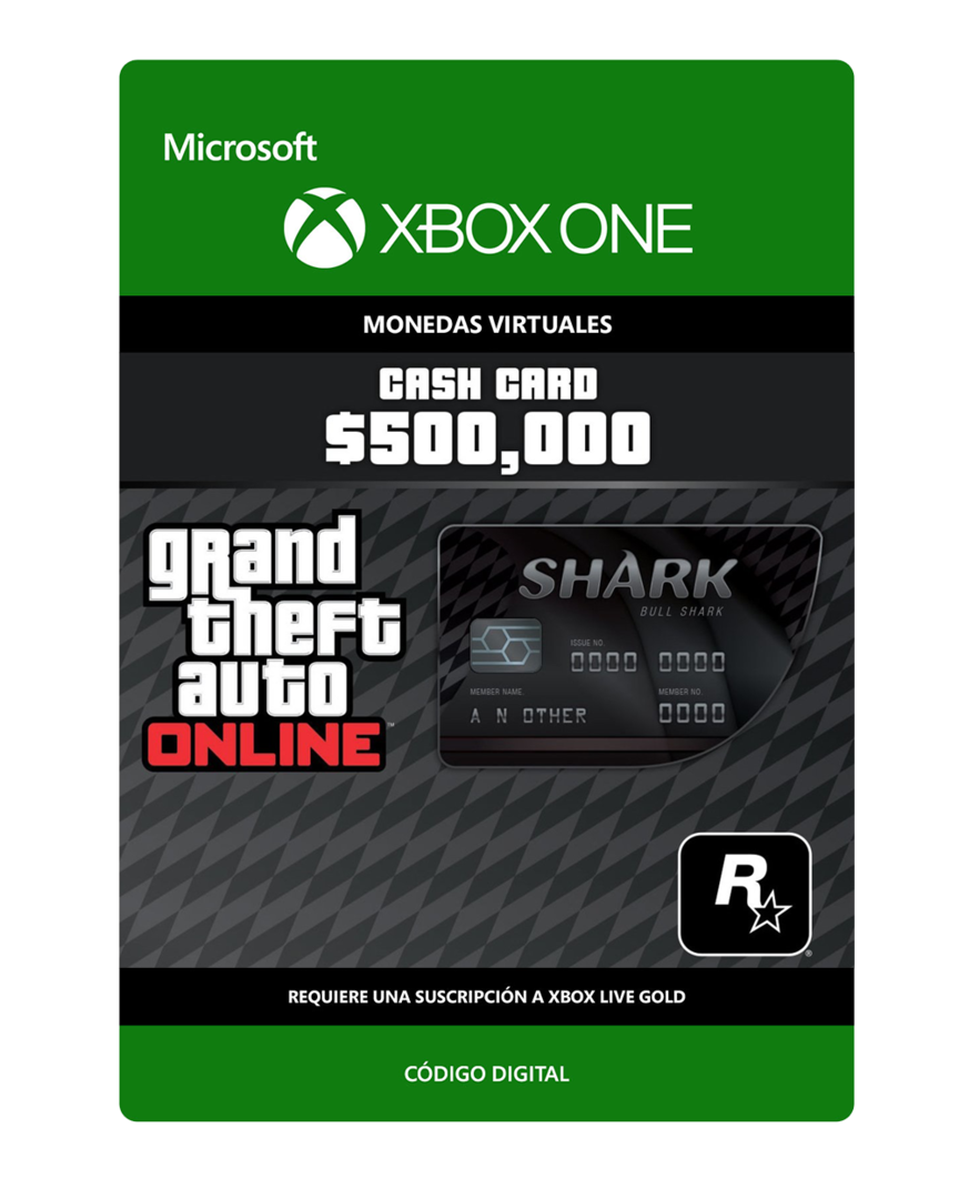 Grand theft auto v: bull shark cash card