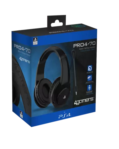 Auriculares Gaming Stereo PRO 4-70 Negro