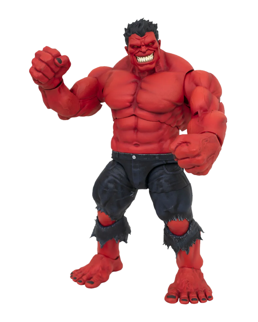 Figura red hulk marvel select 23 cm
