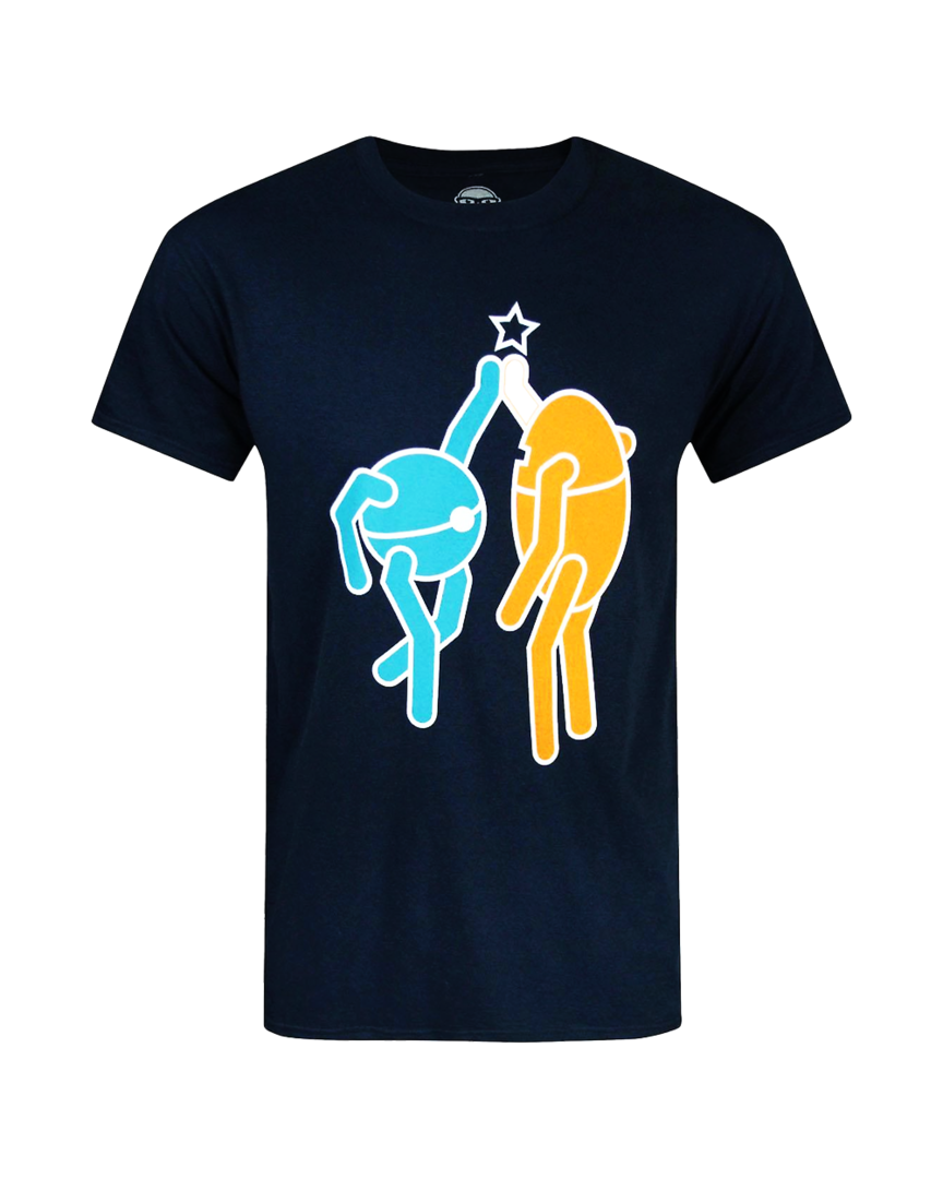 Camiseta azul hi five portal 2 talla xl