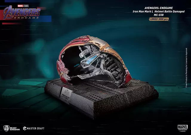 Comprar Casco Iron-Man Mk.50 Dañado Avengers: Endgame 22 cm Estándar screen 6