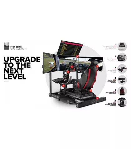 Comprar Cockpit Simulador F-GT Elite de Aluminio Edición iRacing Licenciado 