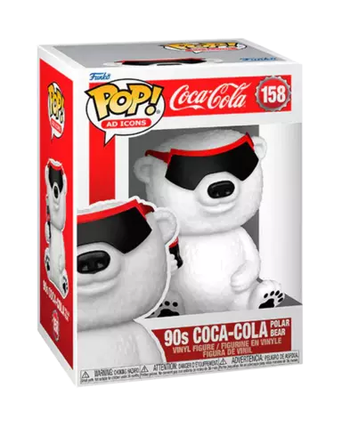 Comprar Figura POP! Oso Polar 90's Coca-Cola  9 cm Figuras de Videojuegos