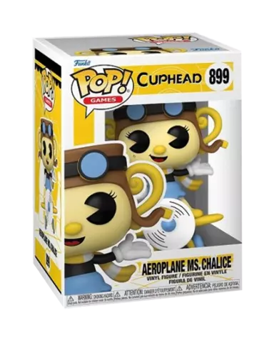 Comprar Figura POP! Aeroplane Ms. Chalice Cuphead 9cm Figuras