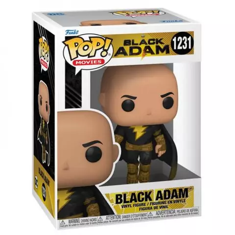 Comprar Figura POP! Black Adam con rayos DC 9cm Figuras de Videojuegos