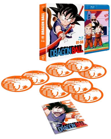 Comprar Dragon Ball Bluray Box 1 Episodios 1 a 56 Edición Adventure Coleccionista Blu-ray