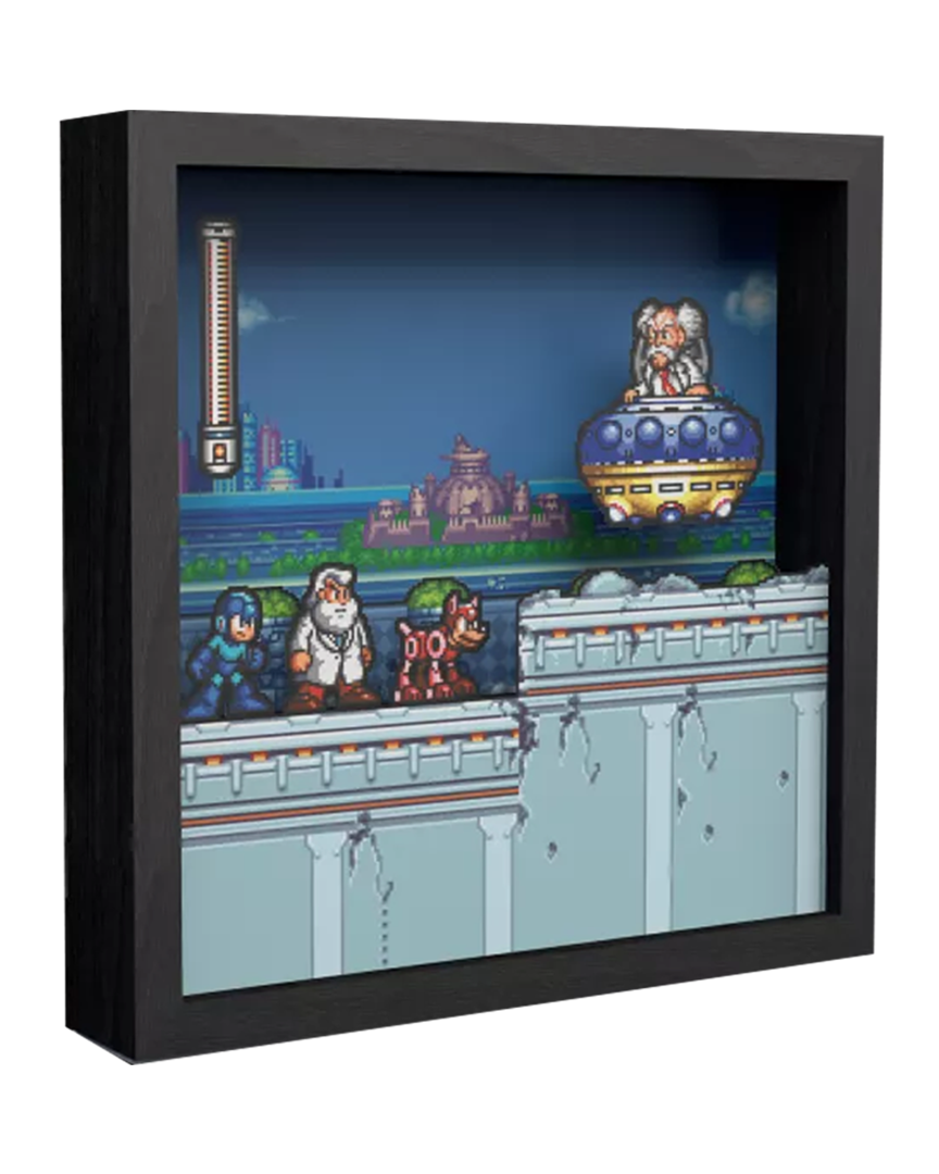 Pixel frames megaman dr wily